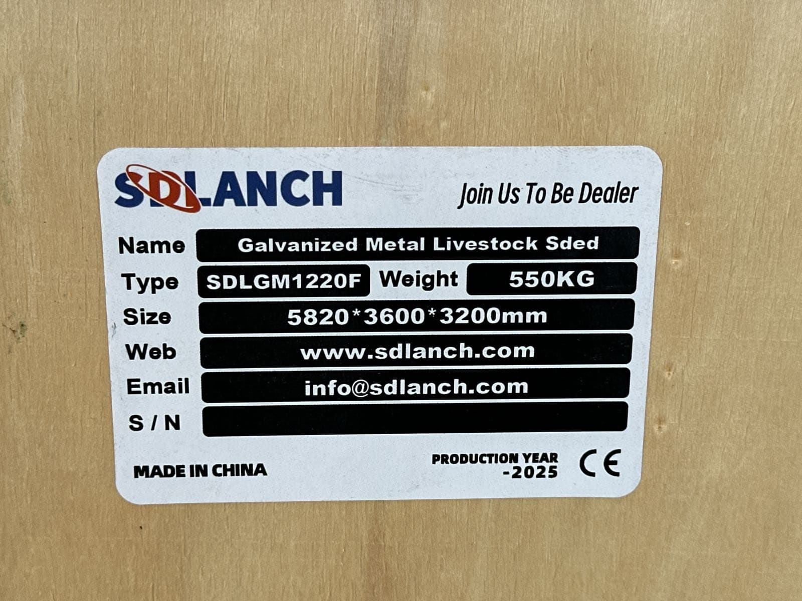 2025-sdlanch-sdlgm1220f-galvanized-metal-livestock-shed-unused-mkywuw5l
