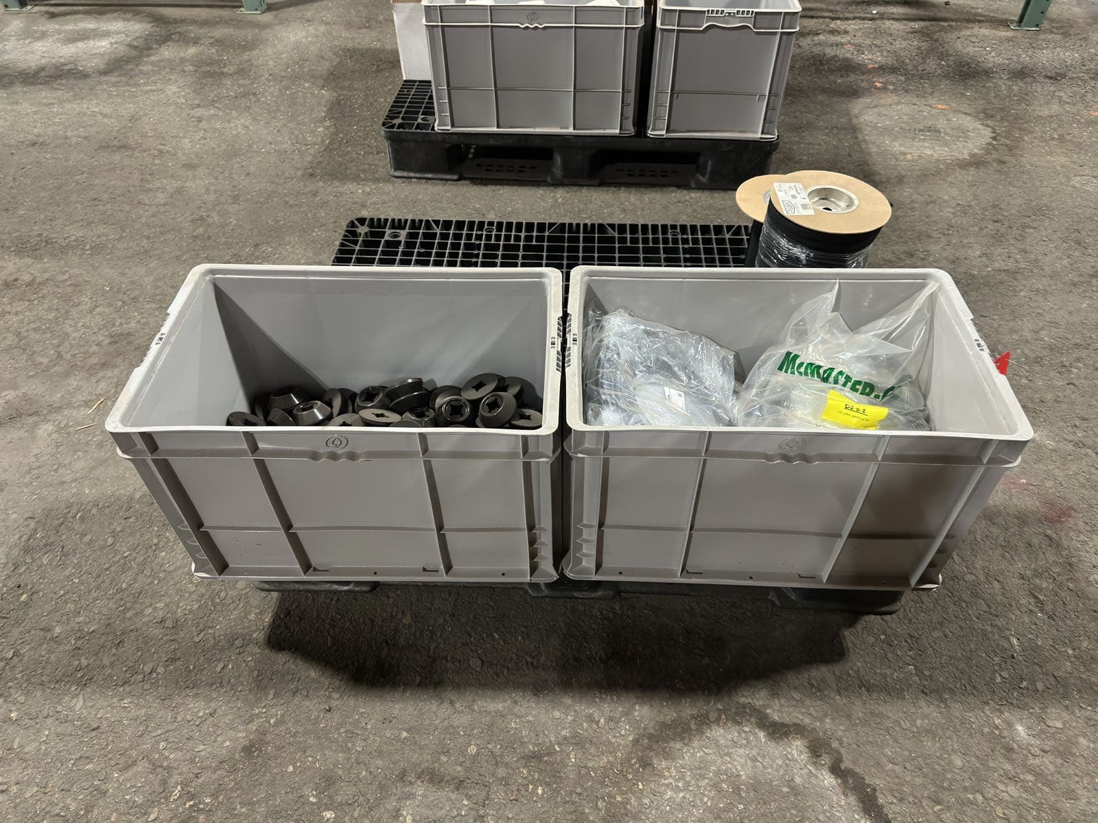 contents-of-pallet-dura-wrap-nylon-rubber-washers-and-electrical-cables-bins-not-included-10045a