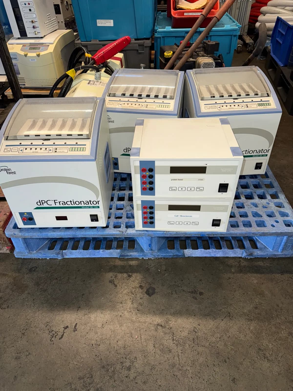 3-protein-forest-fractionators-and-2-electrophoresis-high-voltage-power-supplies-mlqsfev8