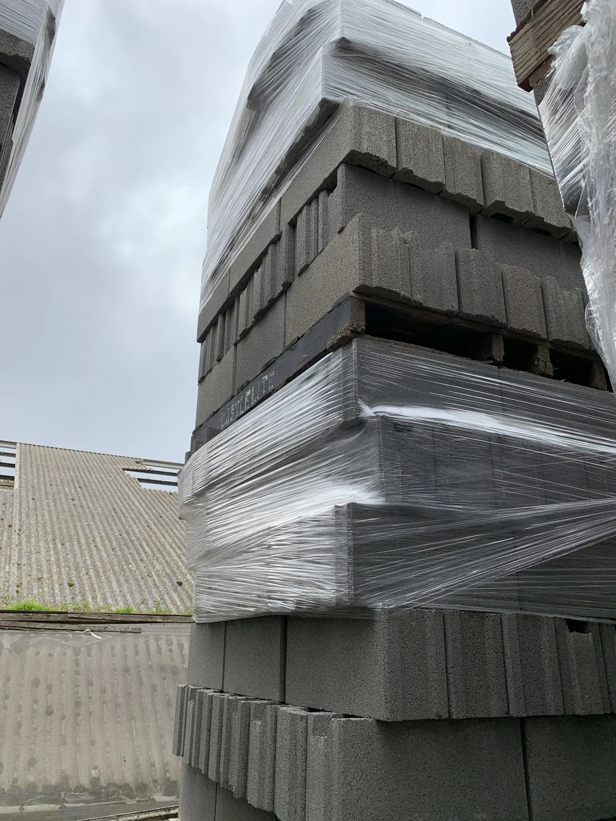 3-pallets-of-6x8x16-precision-fence-block-gray-83b485