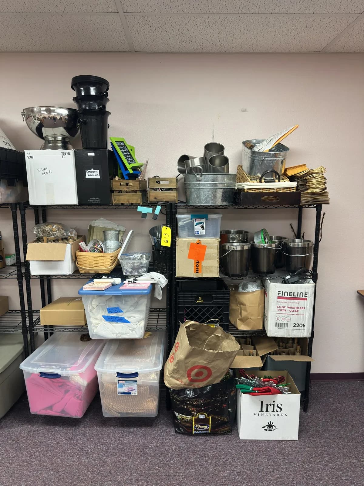 contents-of-2-racks-ice-buckets-festive-decor-decoritve-wine-bottles-and-more-967005