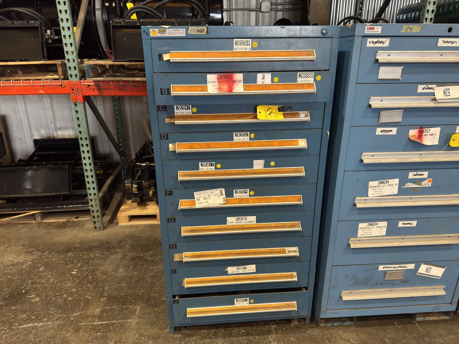 stanley-vidmar-steel-10-drawer-cabinet-1808b5