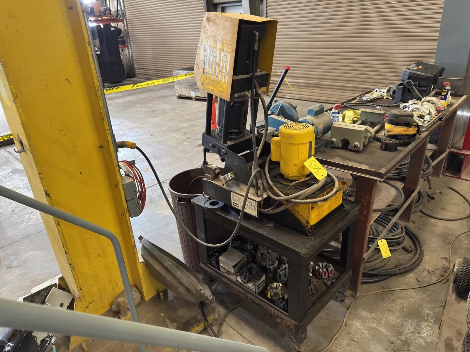 parker-supercrimp-fluid-fitting-connector-with-cart-and-more-103107