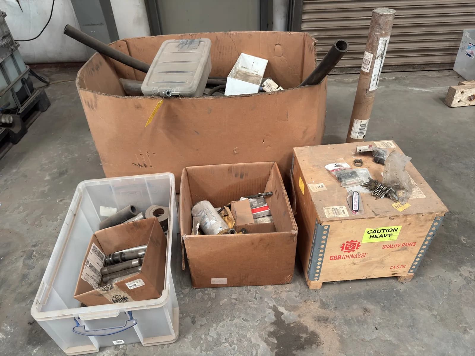 bulk-lot-assorted-hydraulic-hose-cat-parts-and-more-cd00dd