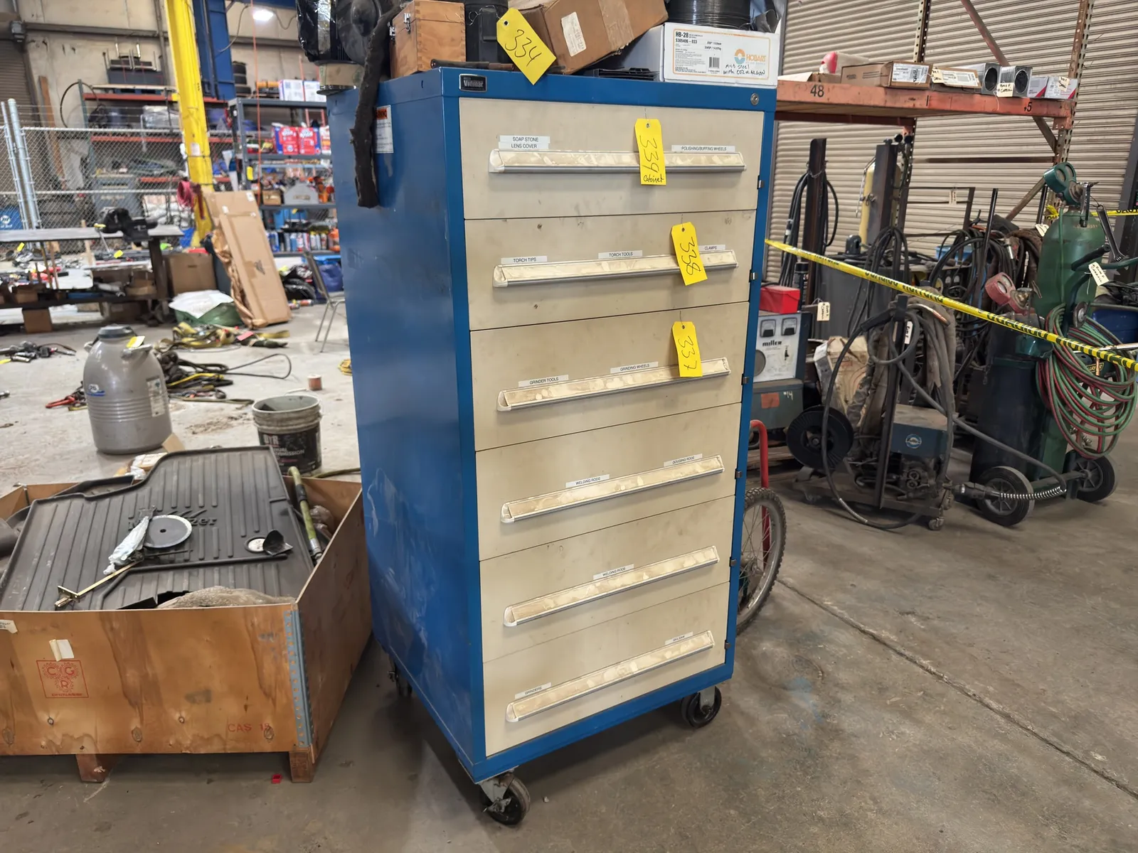 stanley-vidmar-steel-locking-cabinet-contents-not-included-4df4ec