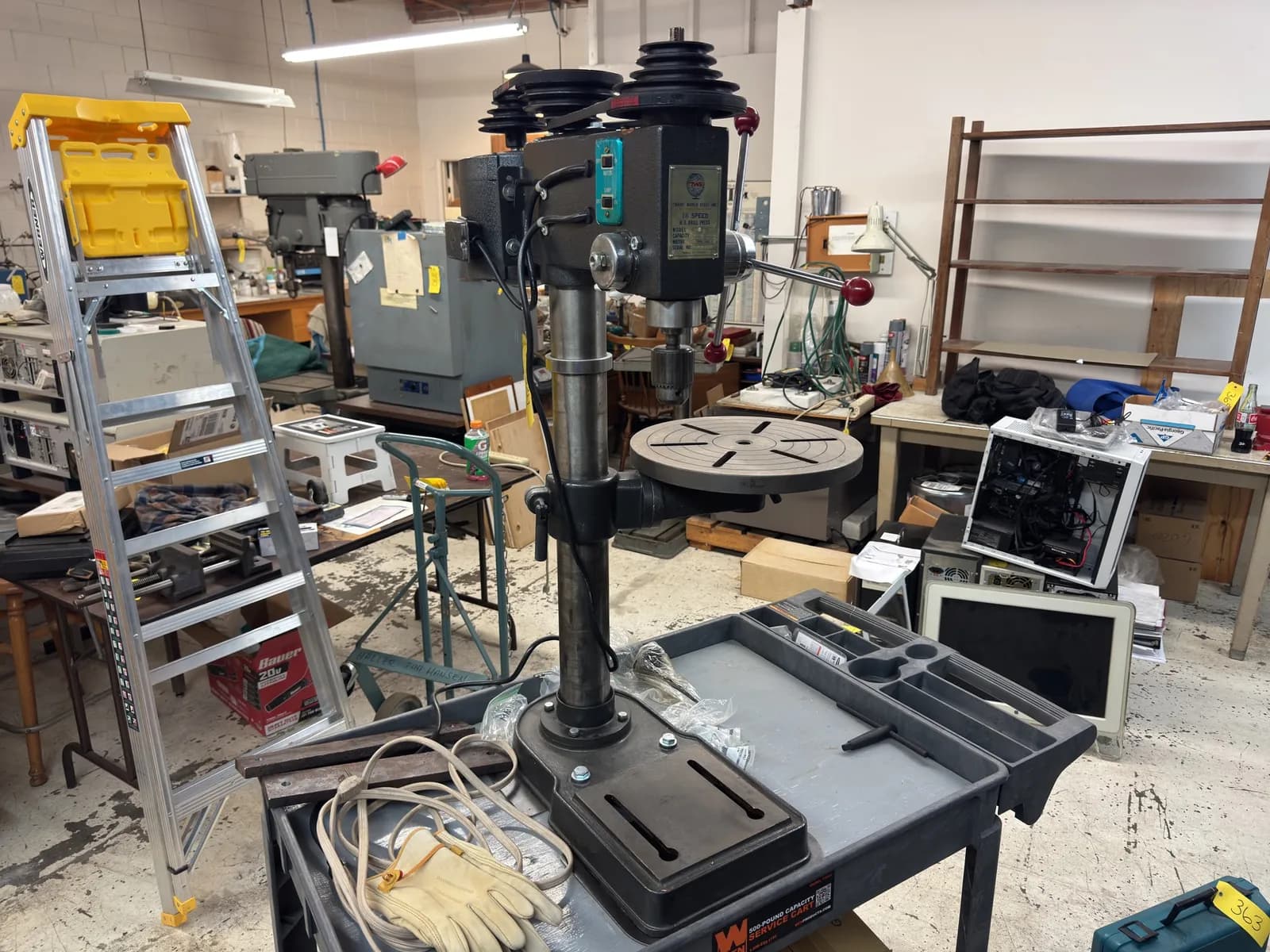 tws-16-speed-115v-5hp-drill-press-d935fe