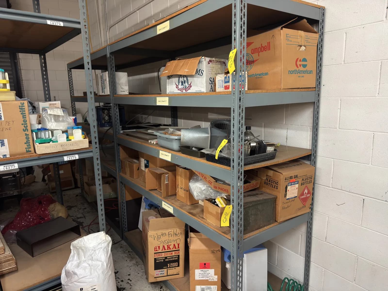 2-sections-of-steel-racking-contents-not-included-832f1c