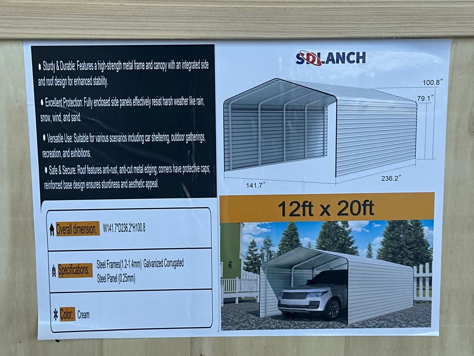 2026-sdlanch-sdlc1220-12x20-enclosed-side-carport-unused-mprcrby0