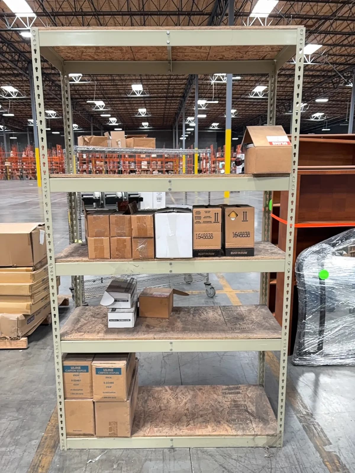7-storage-rack-with-carton-staples-tiltwatches-assorted-spray-paint-and-more-included-0cbd1f