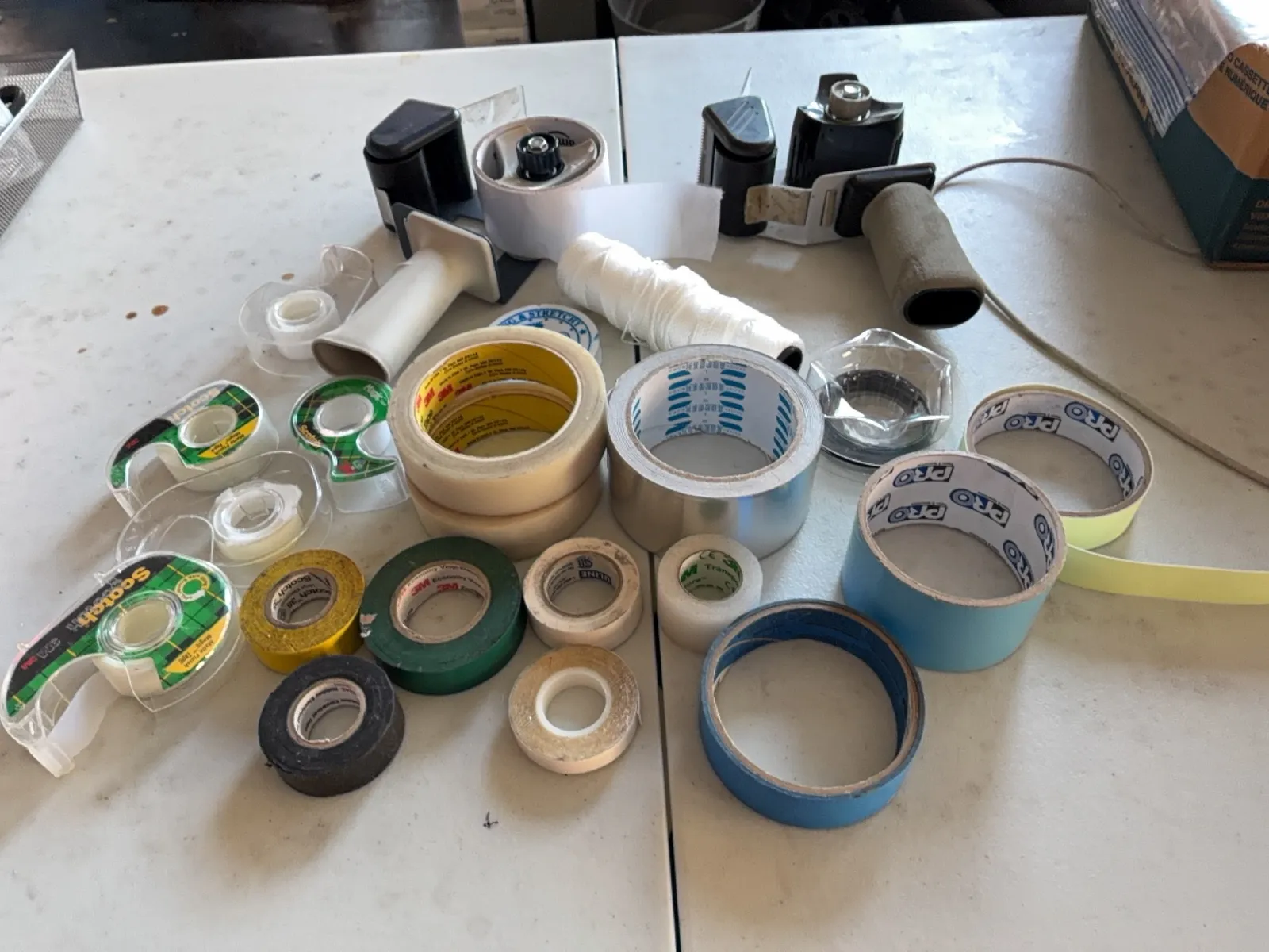assorted-tapes-and-adhesives-lot-with-dispensers-and-tools-868223