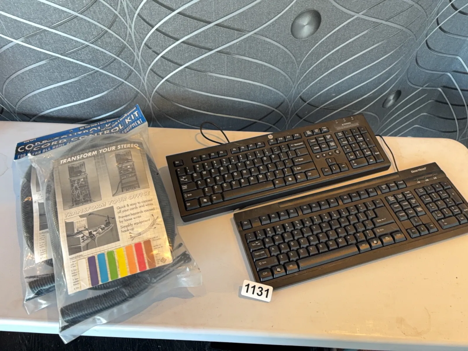 2-computer-keyboards-and-2-cord-control-kits-bab7ea