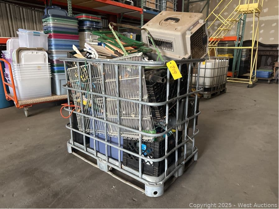 bin-and-contents-assorted-crates-of-tools-gardening-animal-crate-chemicals-622602