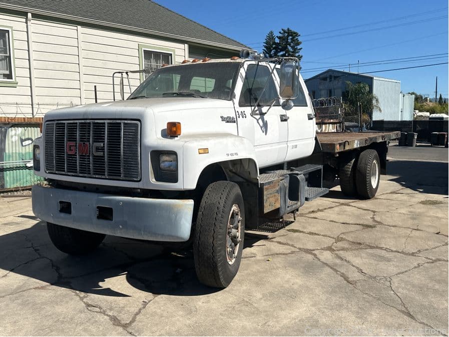 1994-gmc-topkick-cat-diesel-flatbed-truck-561478