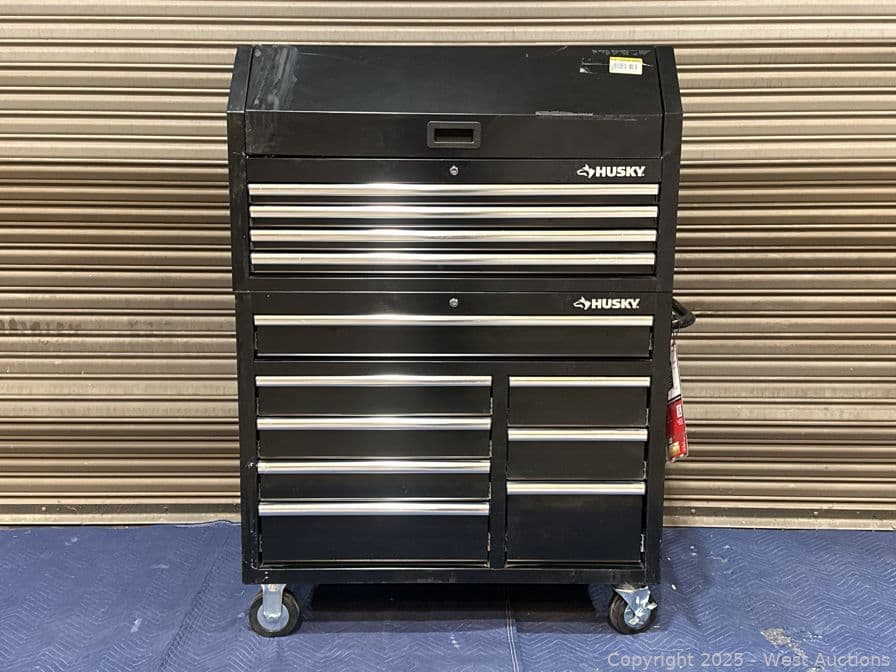 husky-tool-storage-42-in-w-x-18-in-d-standard-duty-black-tool-chest-combo-698-retail-price-585934