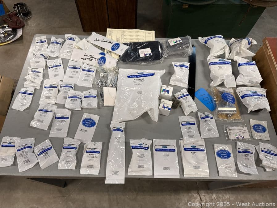 contents-of-table-assorted-vintage-ford-parts-588457