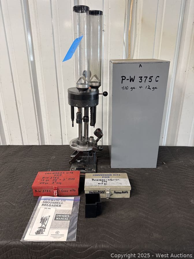 ponsness-warren-du-o-matic-375-shotshell-reloader-with-conversion-kits-588407