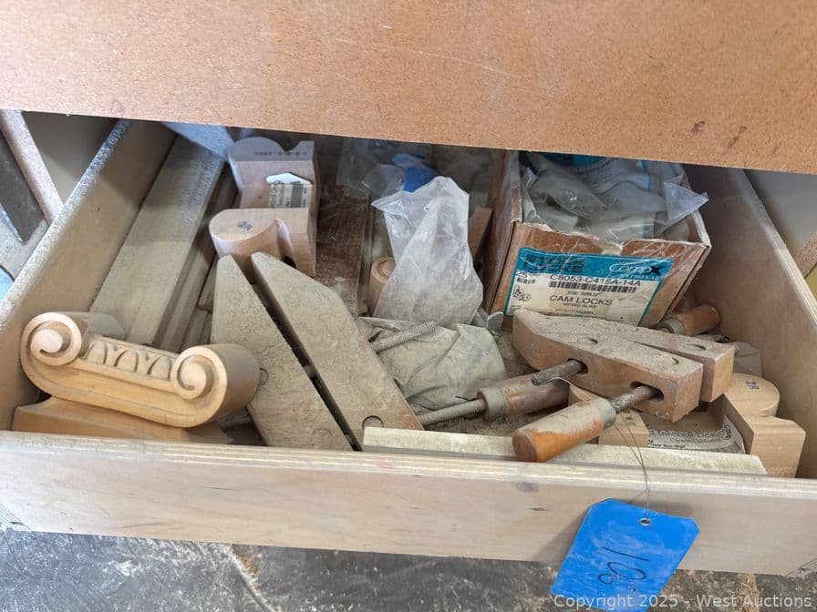 contents-of-2-drawers-woodworking-tools-clamps-and-more-590462