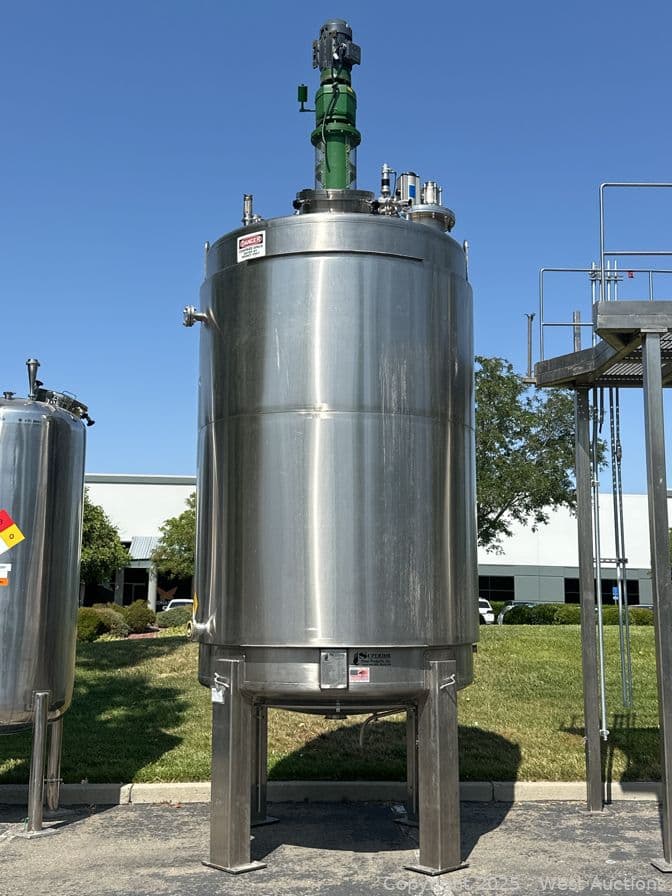 2017-superior-steel-products-2500-gallon-stainless-steel-jacketed-mixing-tank-with-zjb-agitator-and--595934