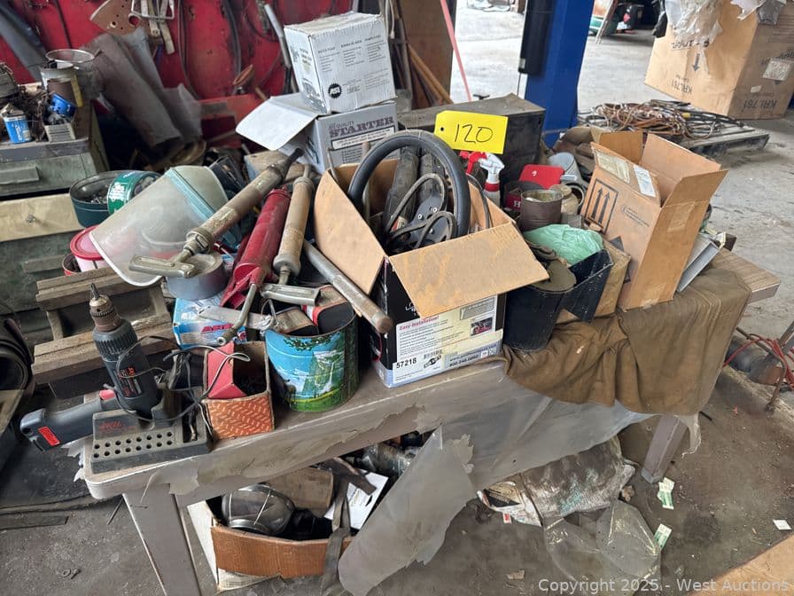metal-table-with-contents-assorted-automotive-tools-parts-hardware-and-more-600488