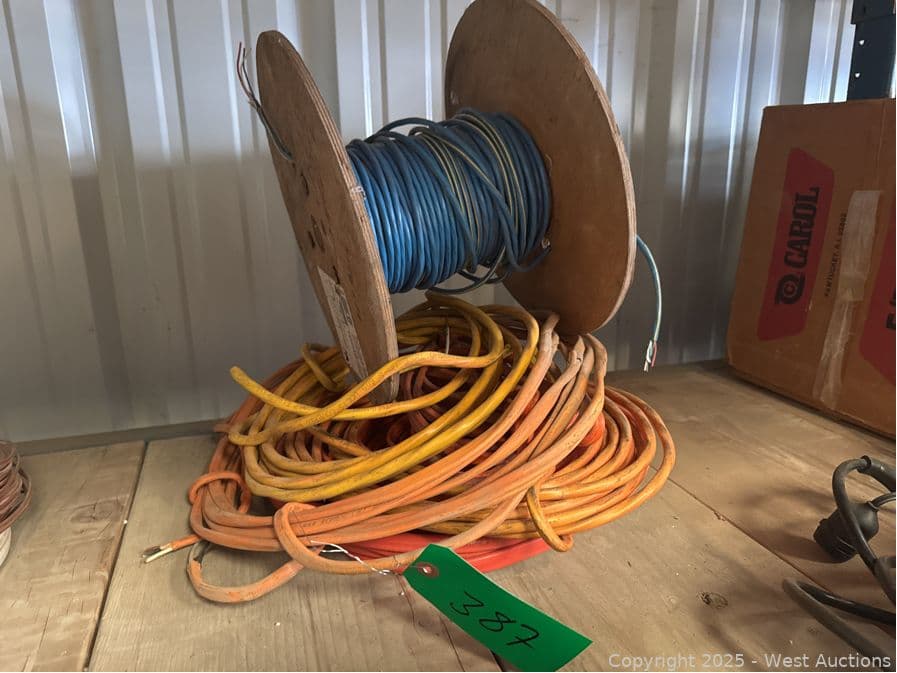 assorted-spools-of-electrical-cable-wire-and-more-593580