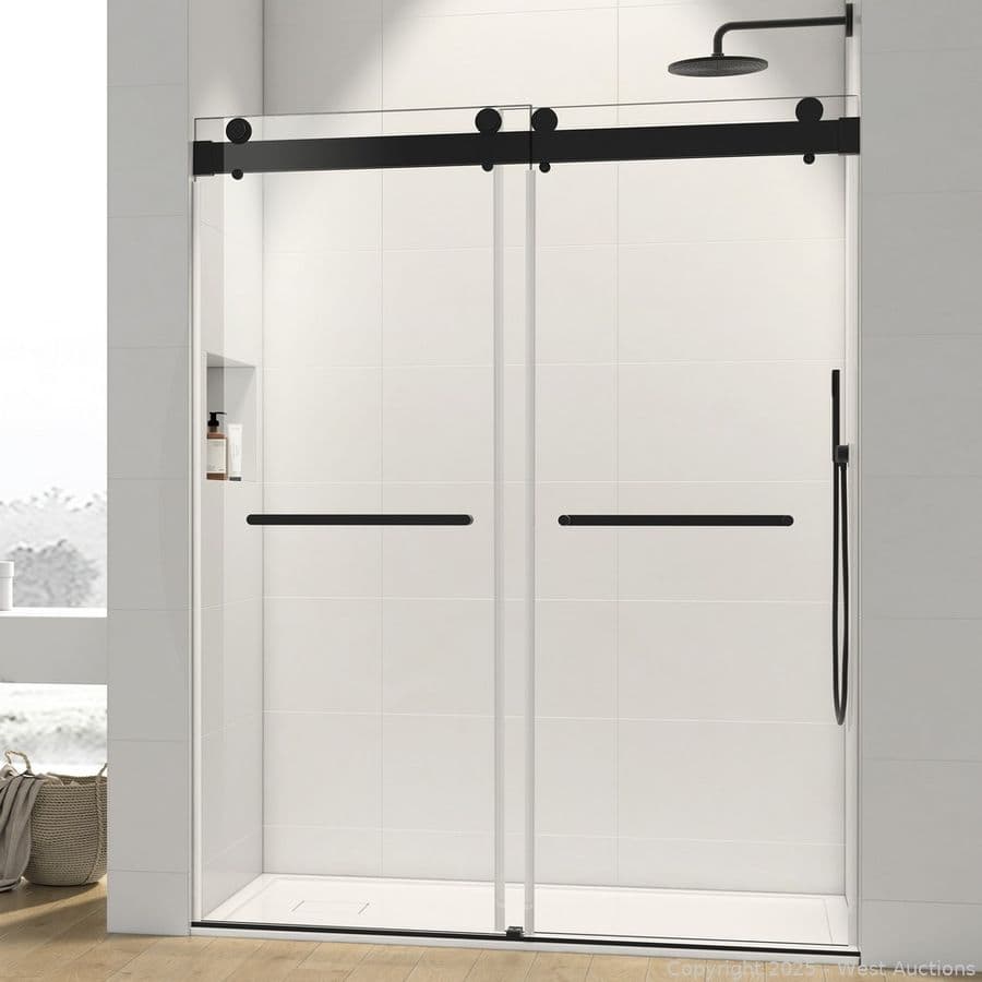 clovis-goods-20s1002-72mb-69-72w-x-76h-inch-doulbe-sliding-frameless-shower-door-with-clear-glass-co-600547