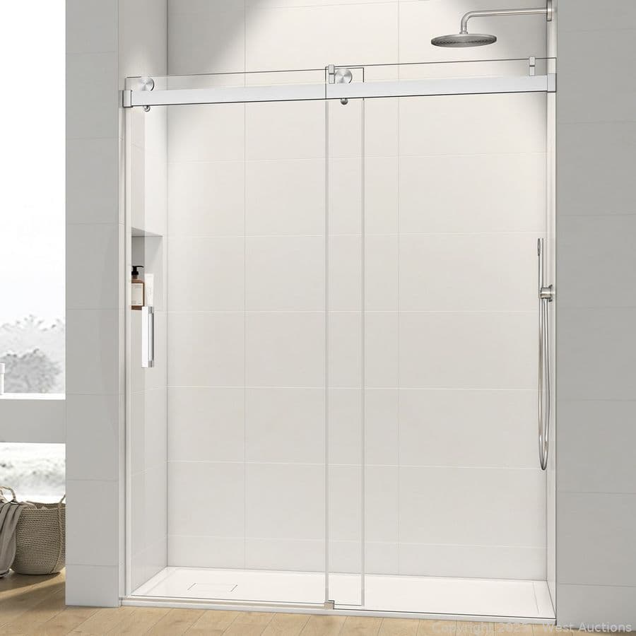 clovis-goods-20s1001-60bn-57-60w-x-76h-inch-double-sliding-frameless-shower-door-with-clear-glass-co-600597