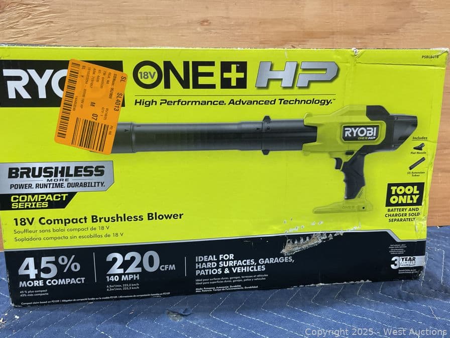 18V ONE+ HP COMPACT BRUSHLESS 220 CFM BLOWER 18V ONE+ HP COMPACT BRUSHLESS 220 CFM BLOWER