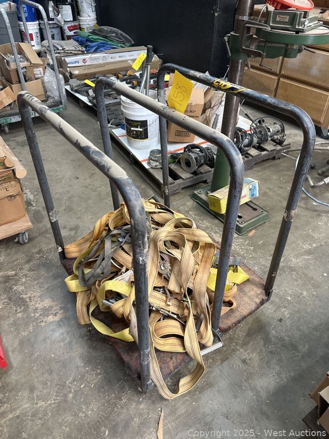rolling-material-cart-and-contents-ratchet-straps-622055