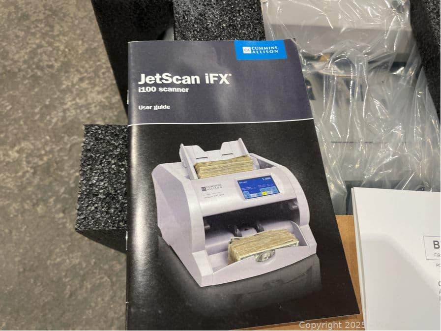 cummins-allison-jet-scan-ifx-i100-scanner-in-box-with-cords-623829
