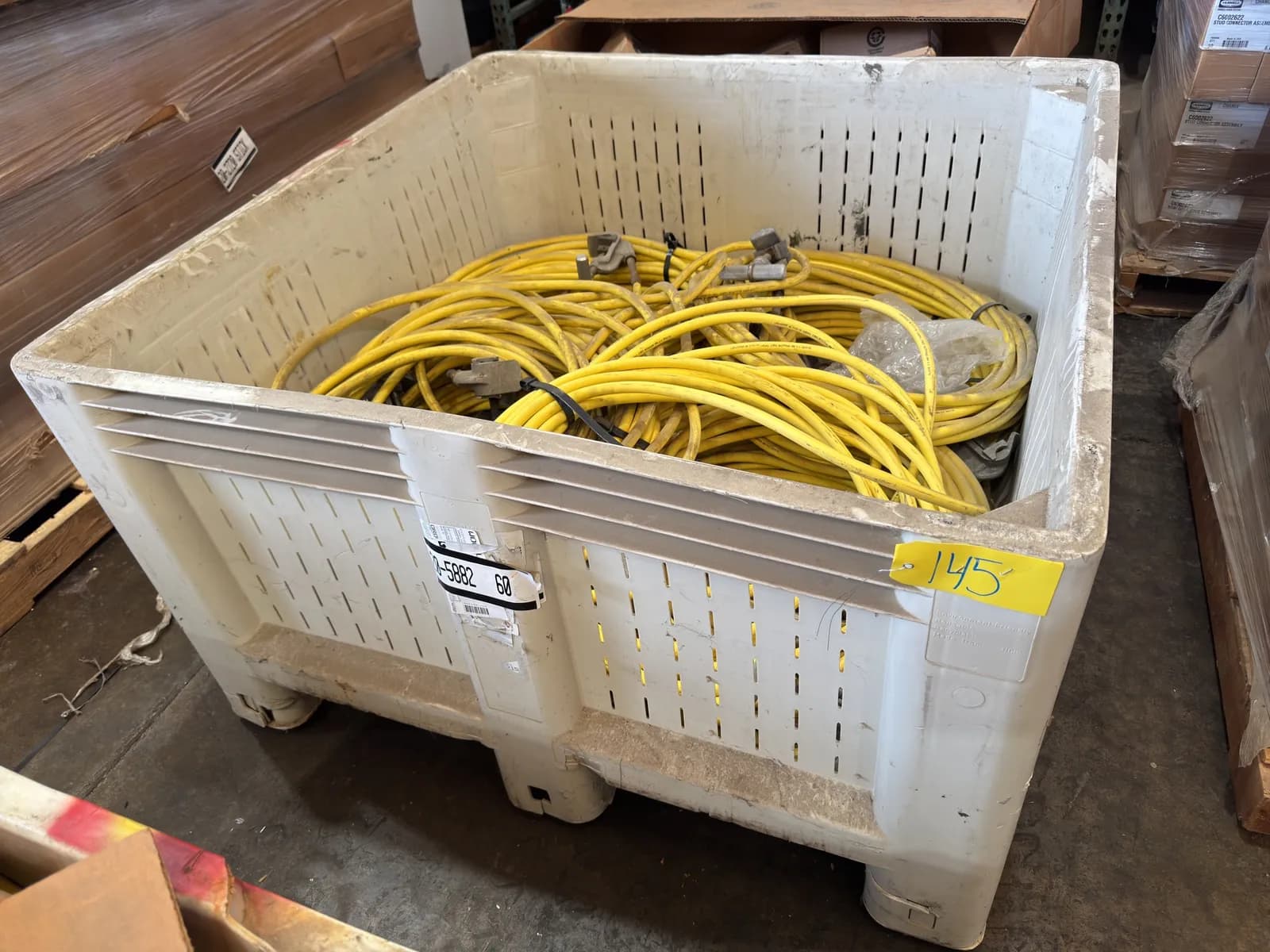 macro-bin-with-contents-grounding-clamps-with-lengths-of-2-0-awg-grounding-cable-219ea1