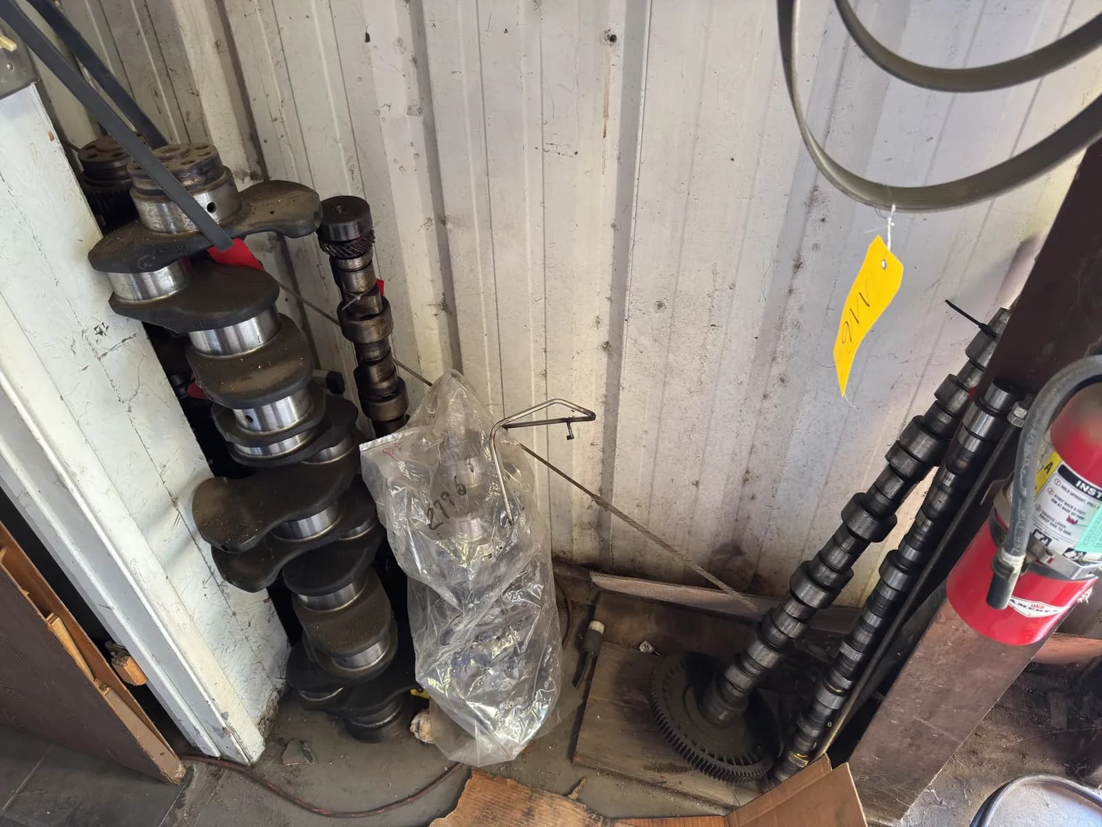 contents-of-corner-cat-crankshafts-camshafts-belts-and-more-9dffe2