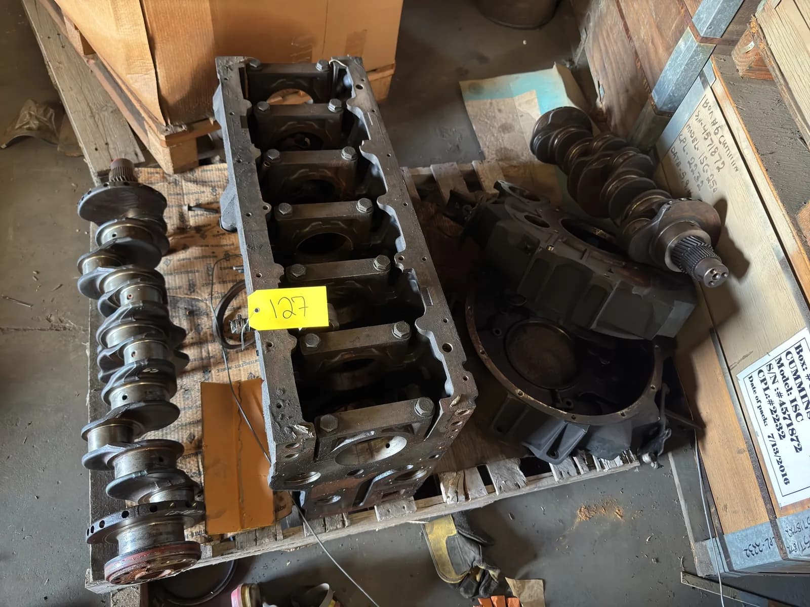 contents-of-pallet-diesel-engine-block-cranks-and-more-9a9a4e