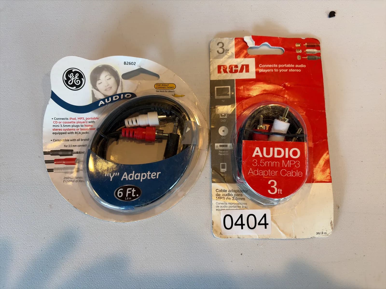 ge-6-ft-audio-adapter-and-rca-3-ft-mp3-adapter-cable-lot-mqiz5xjj