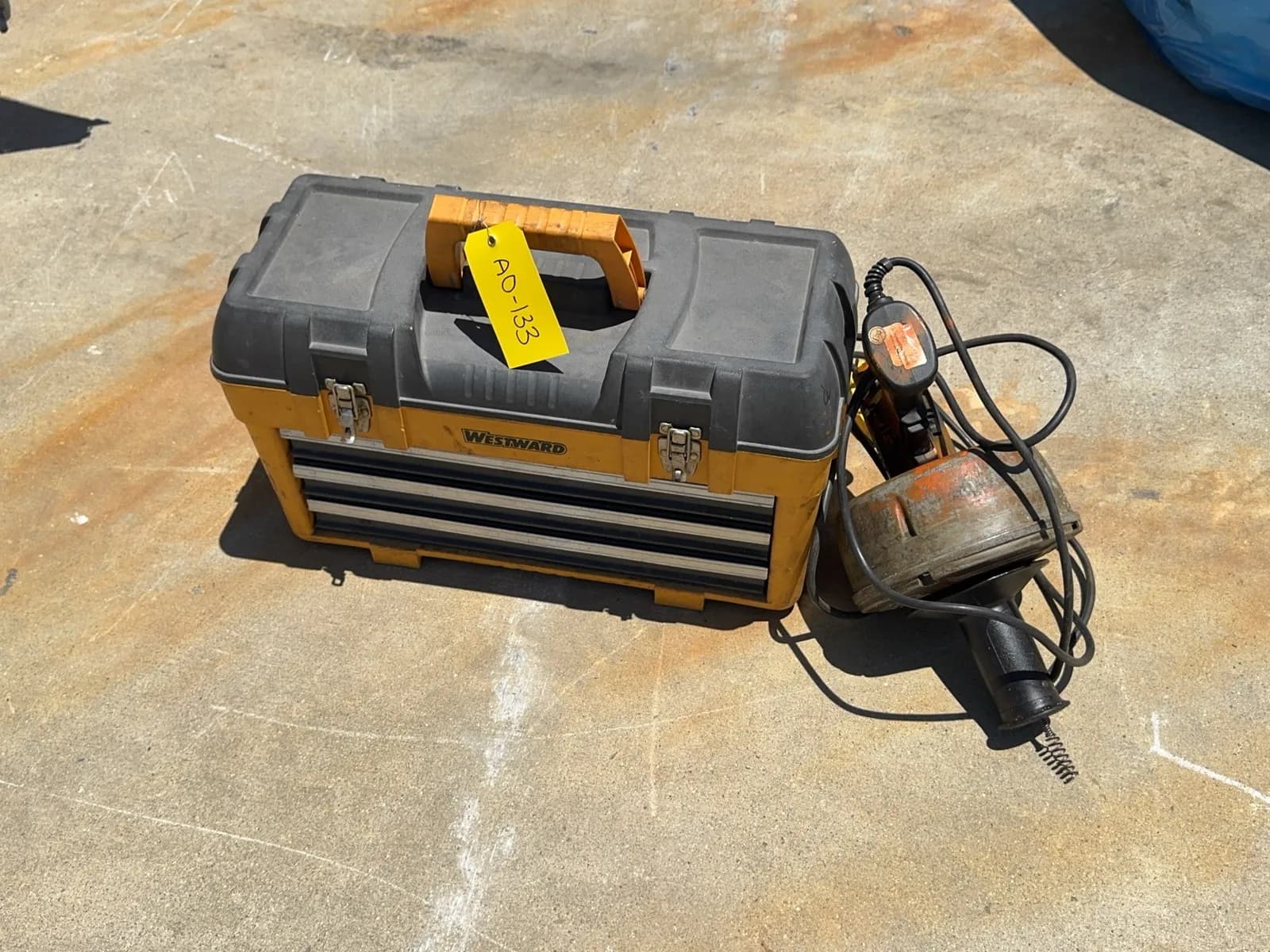 westward-toolbox-with-ridgid-drain-snake-d71ba1