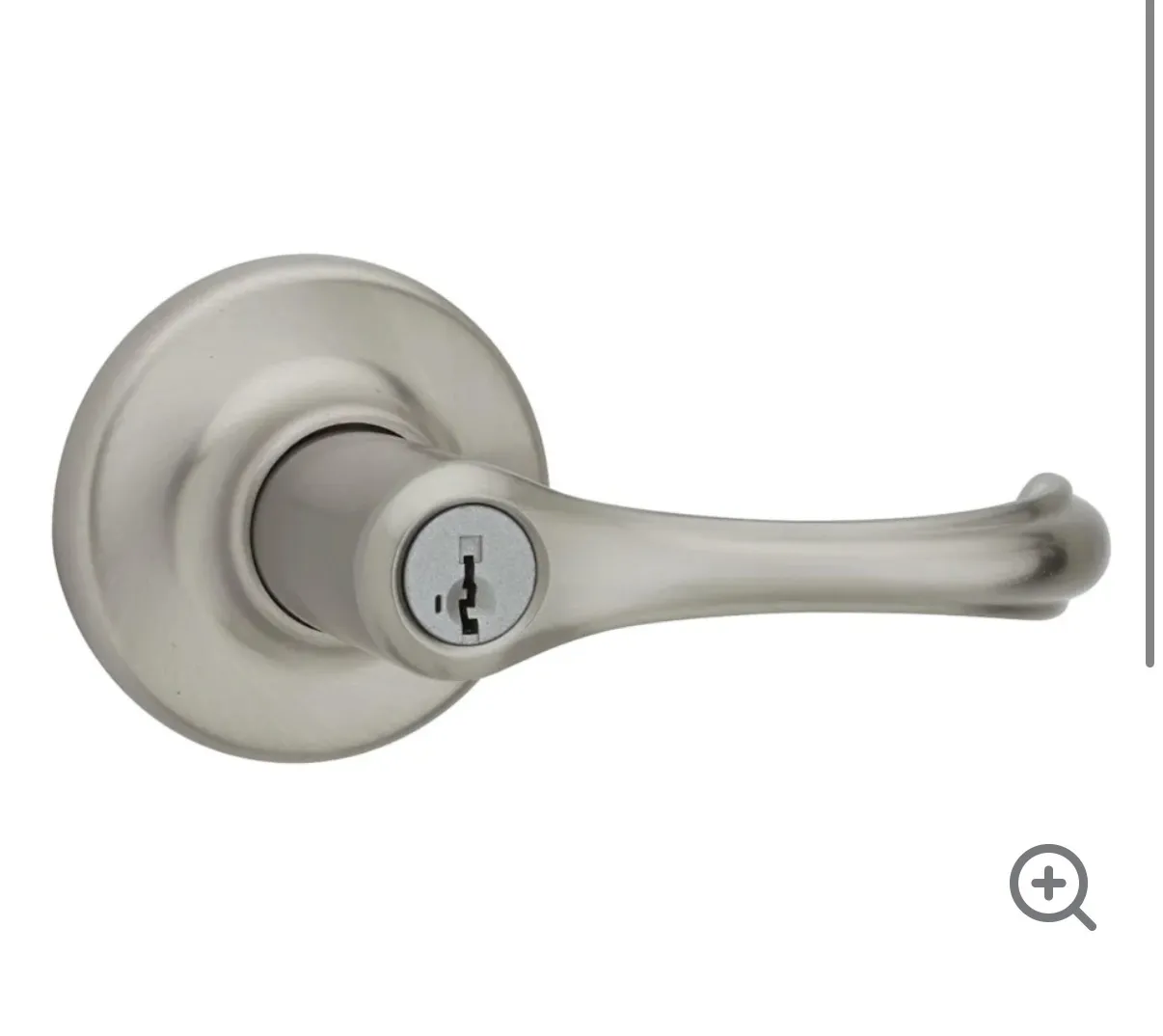 16-kwikset-dorian-satin-nickel-entry-door-handles-50-retail-each-mtaep84h