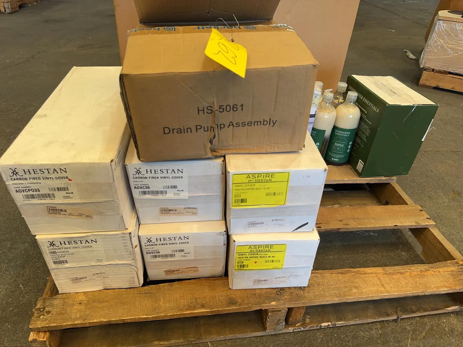 6-assorted-vinyl-covers-detergent-drain-pump-assembly-and-more-0444b4