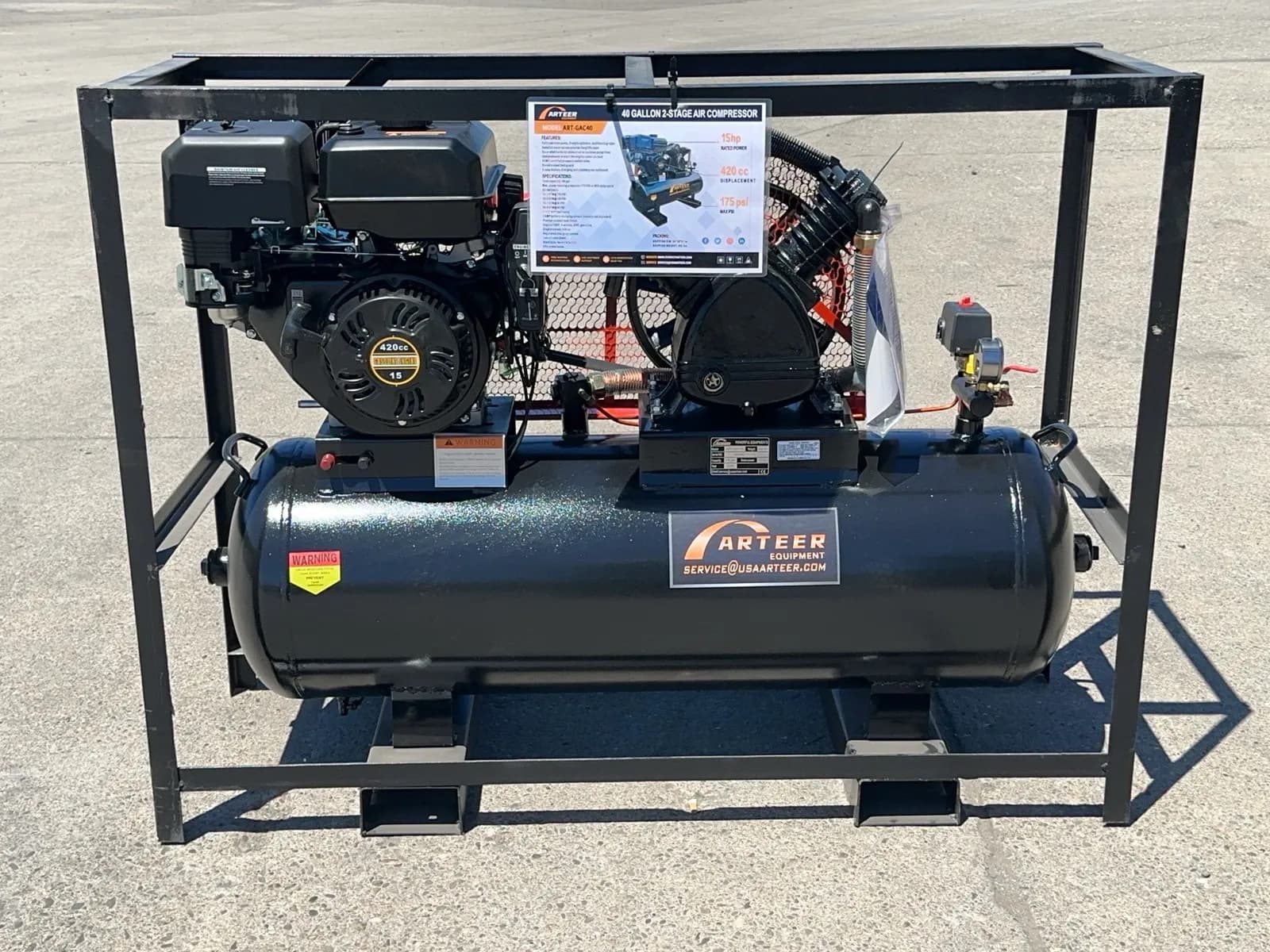 2026-arteer-art-gac40-40-gallon-2-stage-air-compressor-unused-mry2o1hi