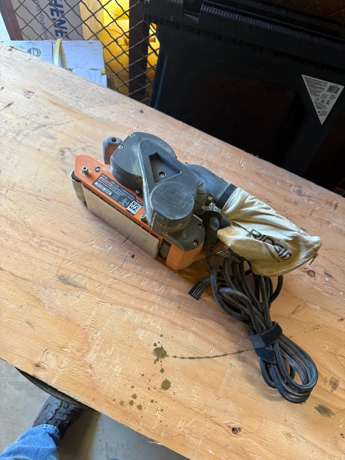 ridgid-belt-sander-model-9911-with-dust-bag-msz5u29m