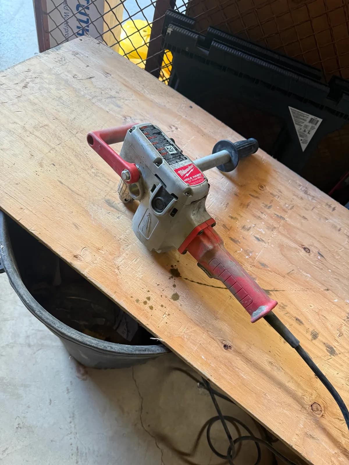 milwaukee-electric-drill-with-red-handle-and-power-cord-866fd1