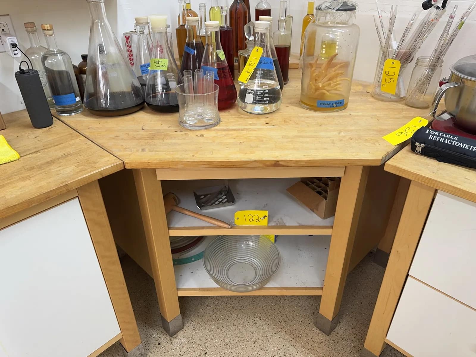 wooden-butcher-block-corner-table-contents-not-included-438936