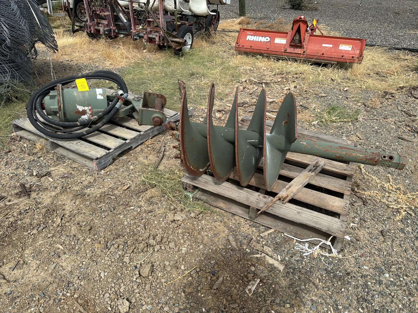contents-of-2-pallets-24x60-auger-and-mcmillen-motor-mtt64j4j