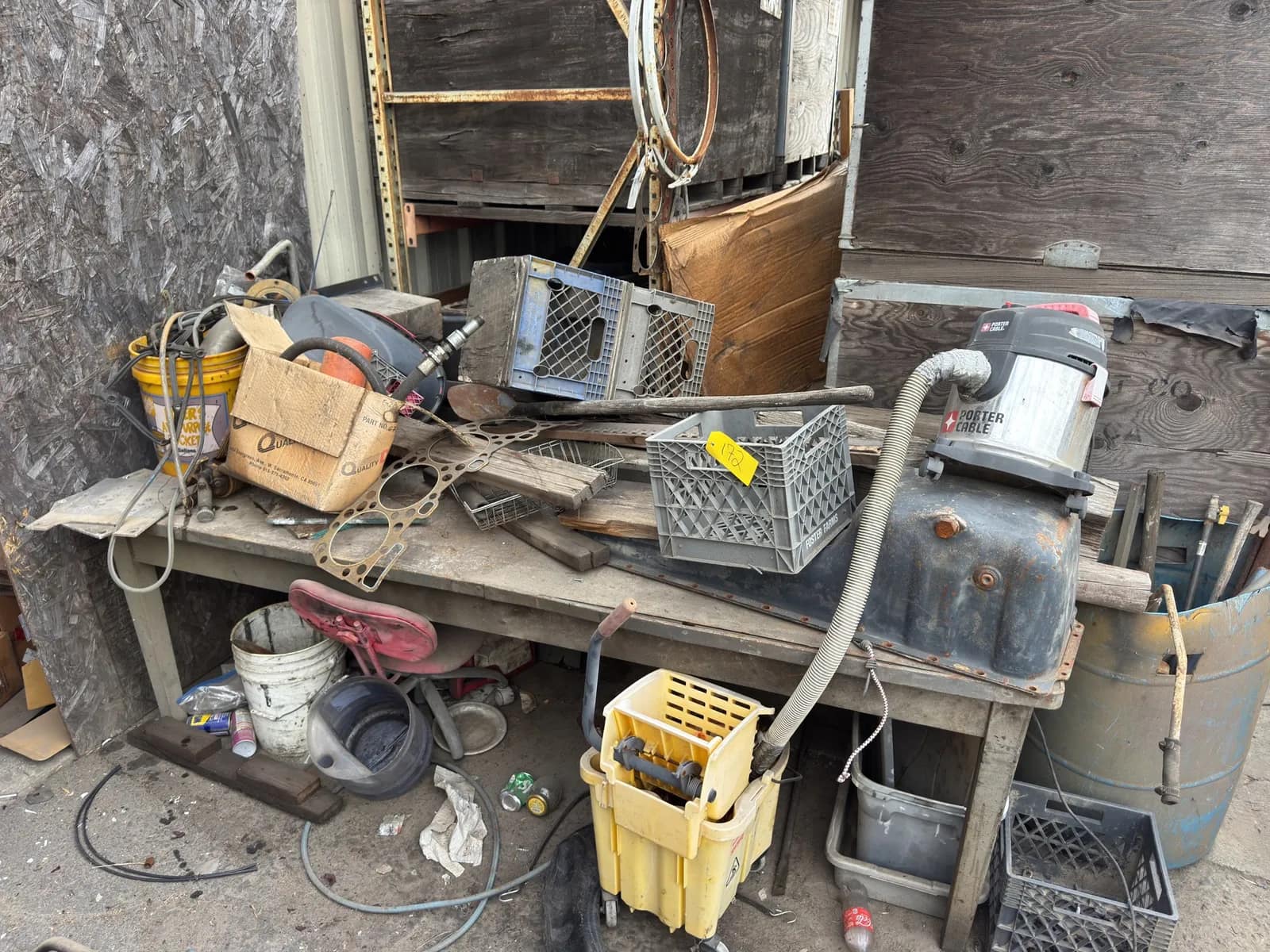 contents-of-steel-table-oil-pan-diesel-parts-shop-vac-and-more-mvtloyj1